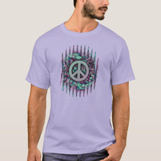Camiseta Música del amor de la paz del Hippie