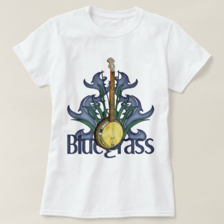 Camiseta Música del banjo del Bluegrass