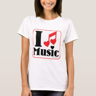 Camiseta Música del corazón divertida canción épica eslogan
