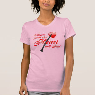 Camiseta Música del corazón y alma