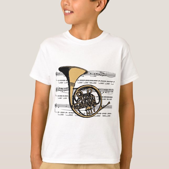 Camiseta Música del Cuerno de Francia 06 B (Anverso)