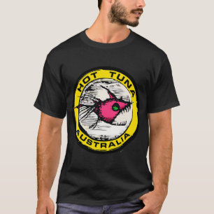 Camiseta Música del emblema de pez agresivo