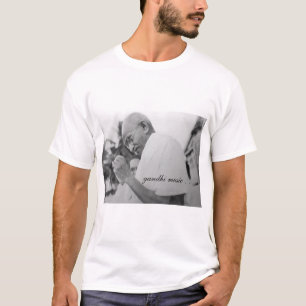 Camiseta música del gandhi