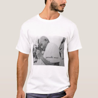 Camiseta música del gandhi