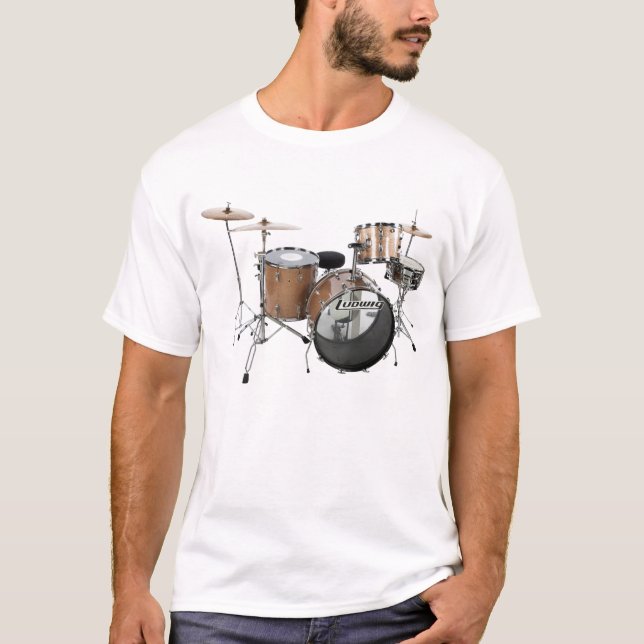 Camiseta Música del juego del carruaje del músico de banda (Anverso)