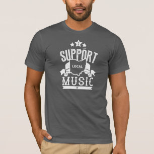 Camiseta Música del Local de la ayuda