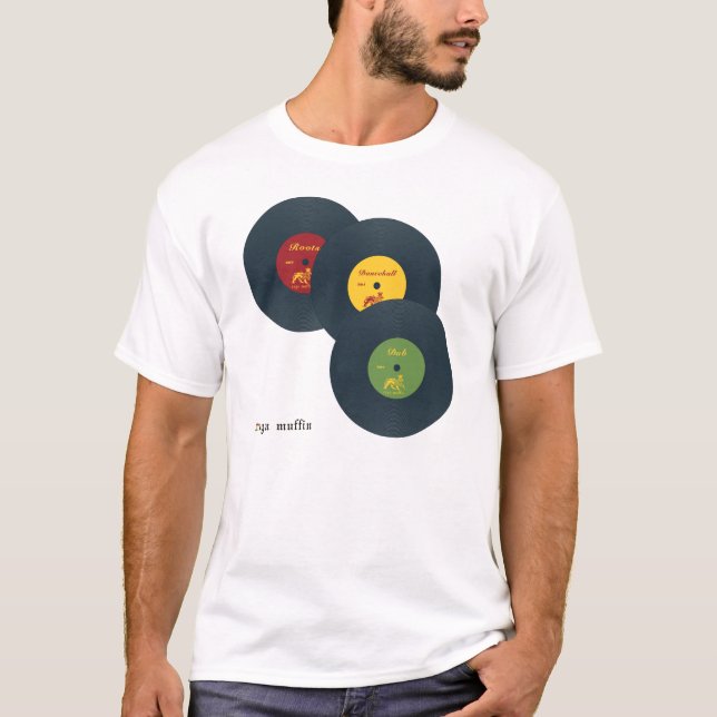 Camiseta Música del vintage (Anverso)