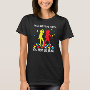 Camiseta Música Disco Fría Para Hombres Mujeres Años 70 80