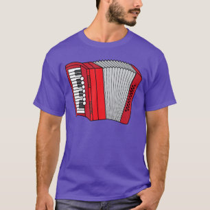 Camiseta Música divertida de acordeón musical polca amiga c