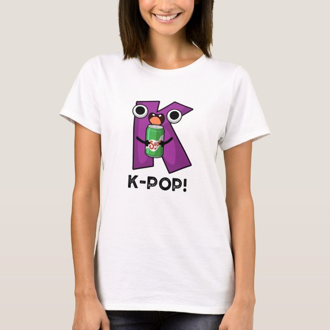 Camiseta Música divertida K-Pop Soda Pop Pun (Anverso)