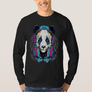 Camiseta Música Dj Techno Panda Festival EDM