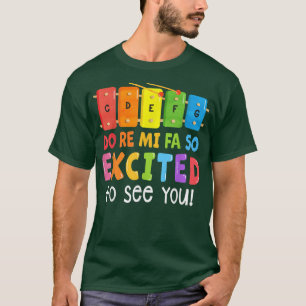 Camiseta Música Do Re Mi Fa Tan Encantada De Verte
