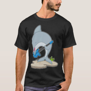 Camiseta Música Dolphin Guitar