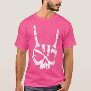 Camiseta Música dura Metalizado de rock duro con mano dura