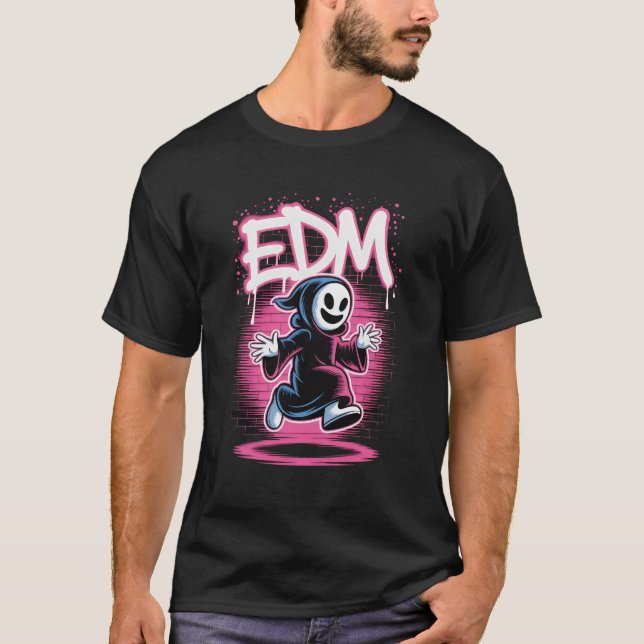 Camiseta Música EDM (Anverso)