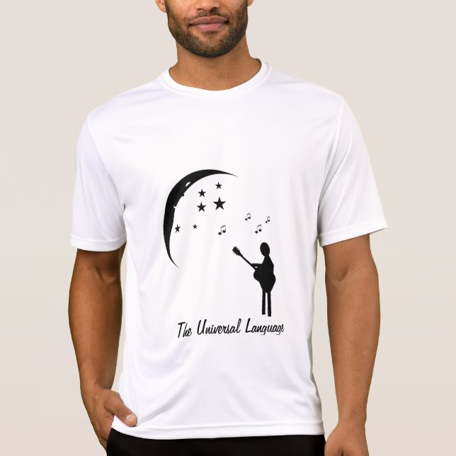 Camiseta Música... El lenguaje universal (Anverso)