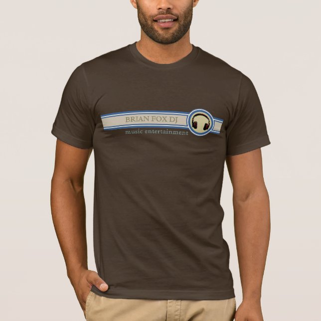 Camiseta Música electrónica de DJ personalizada (Anverso)
