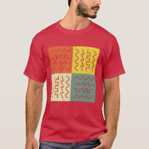 Camiseta Música electrónica de Waveform con sintetizador re
