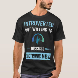Camiseta Música electrónica introducida