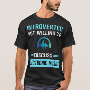 Camiseta Música electrónica introducida