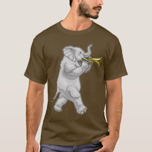 Camiseta Música elefante Trumpet
