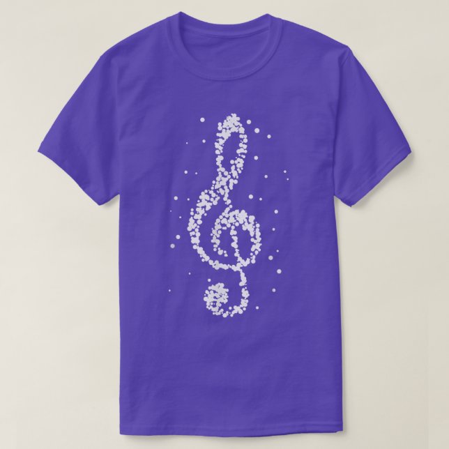 Camiseta Música en blanco y negro Maestros de música T (Diseño del anverso)