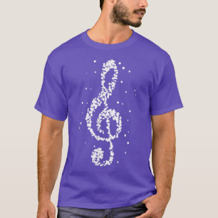Camiseta Música en blanco y negro Maestros de música T