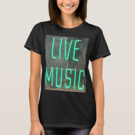 Camiseta Música en directo