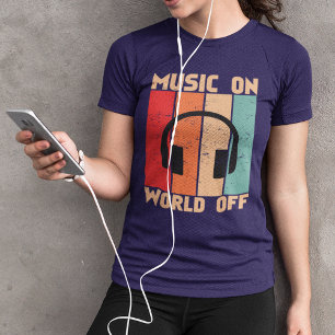 Camiseta Música En El Mundo De La Música