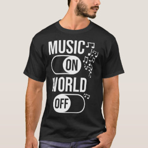 Camiseta Música En El Mundo Libre