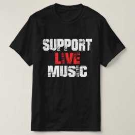 Camiseta Música en vivo
