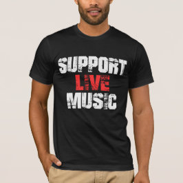 Camiseta Música en vivo