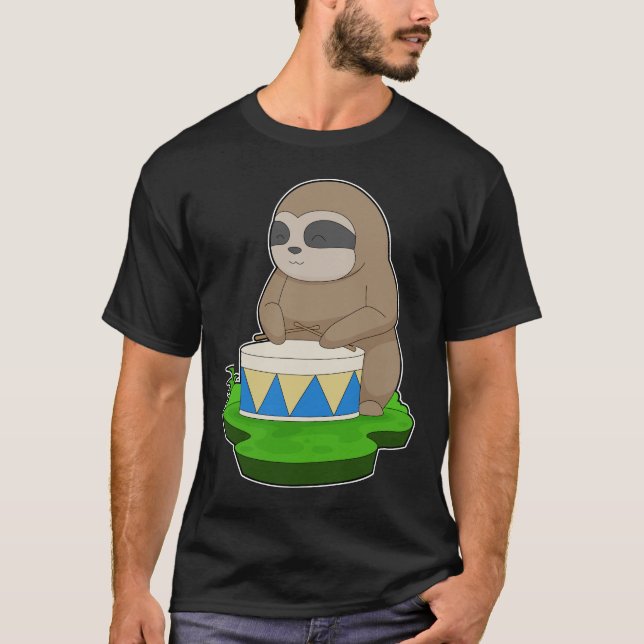 Camiseta Música eslovaca de tambor (Anverso)
