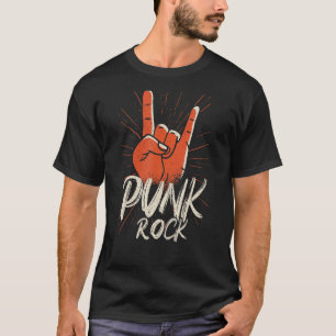 Camiseta Música femenina del Rock Punk duro