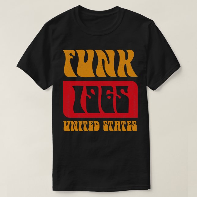Camiseta Música Funk 1965 (Diseño del anverso)