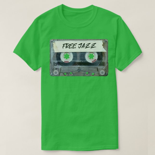 Camiseta Música grabada género Cassette Escuela antigua Jaz (Diseño del anverso)