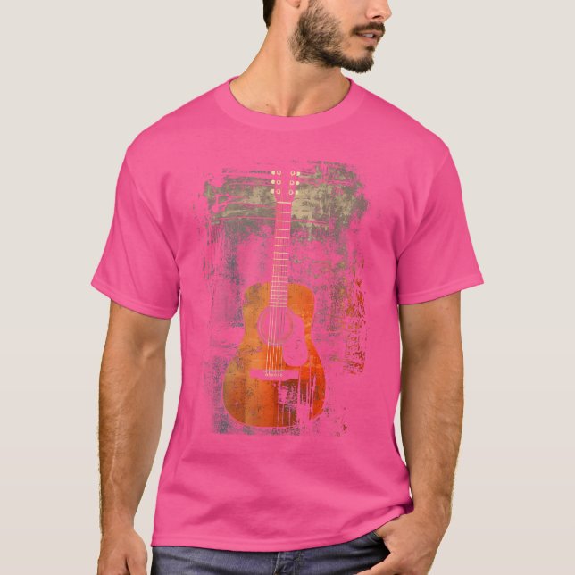 Camiseta Música guitarra 206 (Anverso)