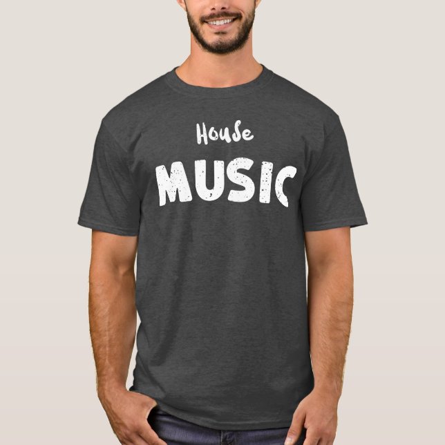 Camiseta Música House (Anverso)
