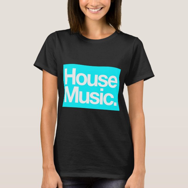 Camiseta Música House (Anverso)