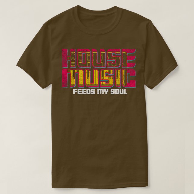 Camiseta Música House 10 (Diseño del anverso)