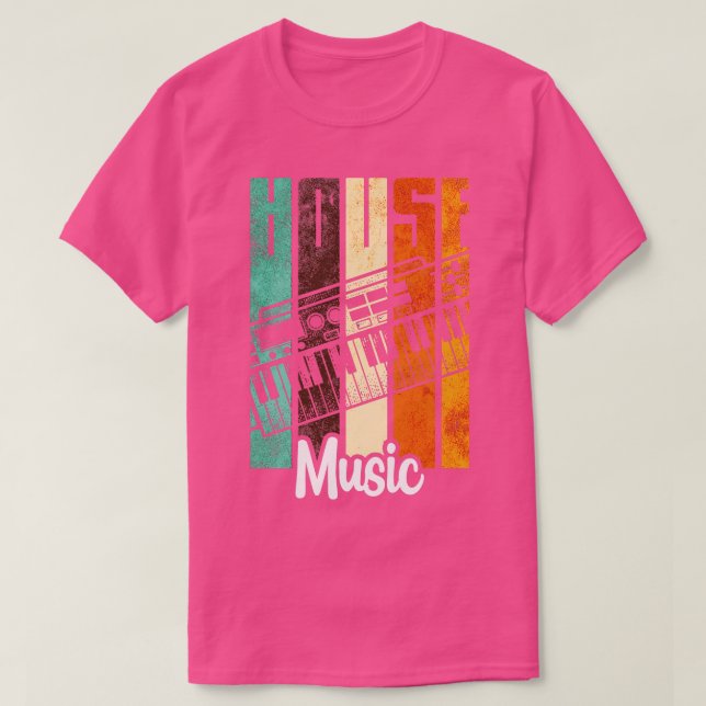 Camiseta Música House 12 (Diseño del anverso)