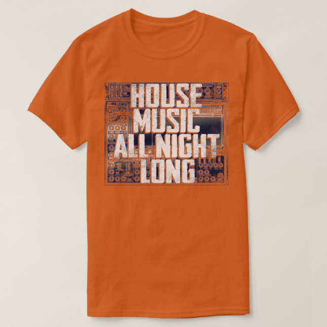 Camiseta Música House 14 (Diseño del anverso)