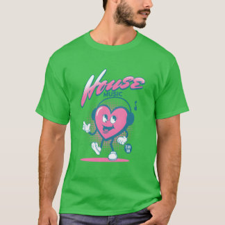 Camiseta MÚSICA HOUSE Es Mi Favorita