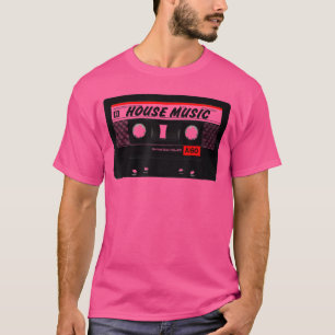 Camiseta Música House Mitape 90s Audio Cassetteape vintage 