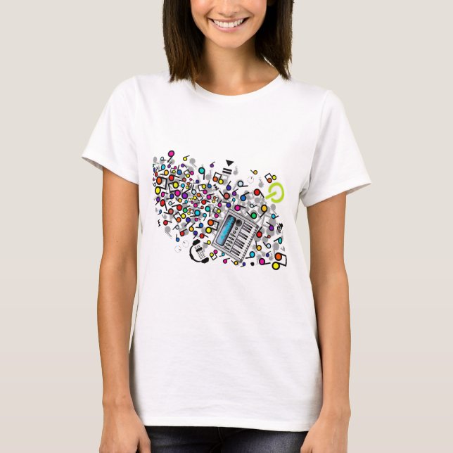 Camiseta Música_Instantánea (Anverso)