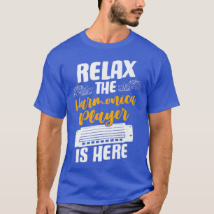 Camiseta Música Instrumental Boca Orgán Armónica Jugador Es