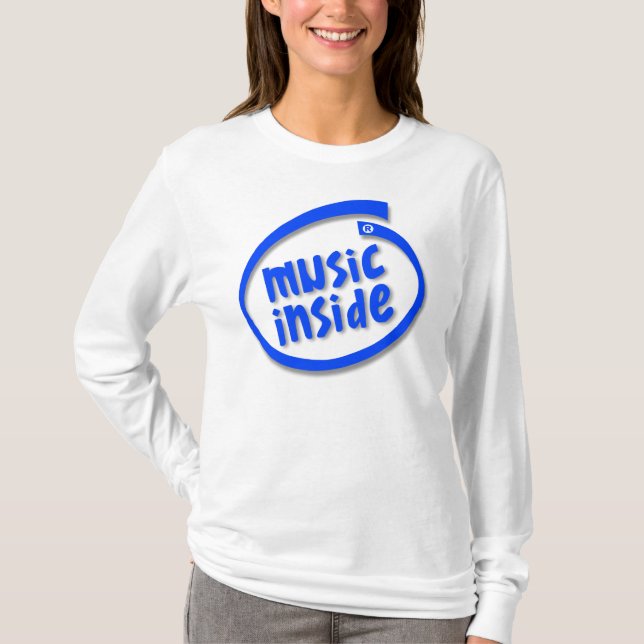 Camiseta Música interna (Anverso)