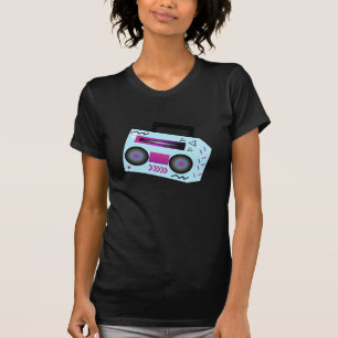 Camiseta Música Isométrica Guay de Caja de Sonido con Bajo