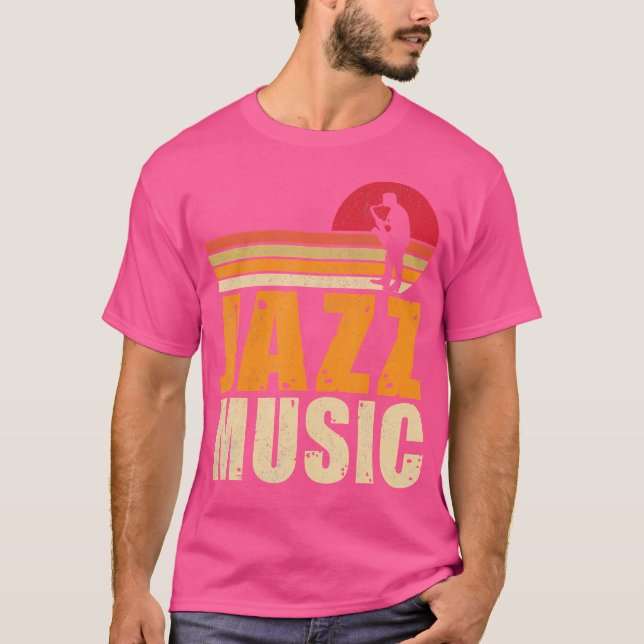 Camiseta Música Jazz (Anverso)