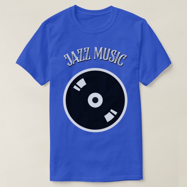 Camiseta Música Jazz (Diseño del anverso)